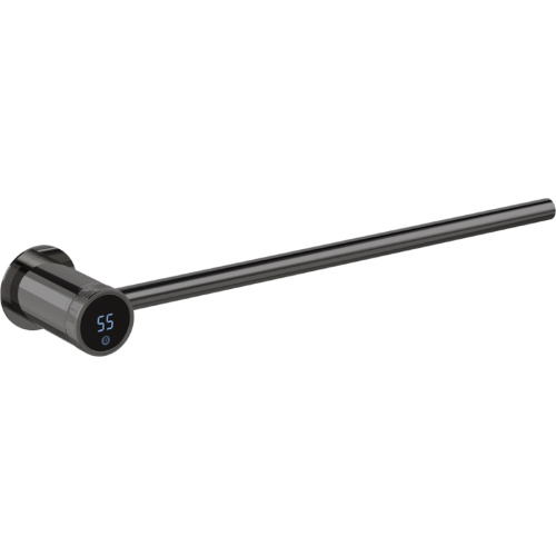 Полотенцесушитель электрический Boheme Stick 45x5 см базовый элемент, графит глянец - фото 1