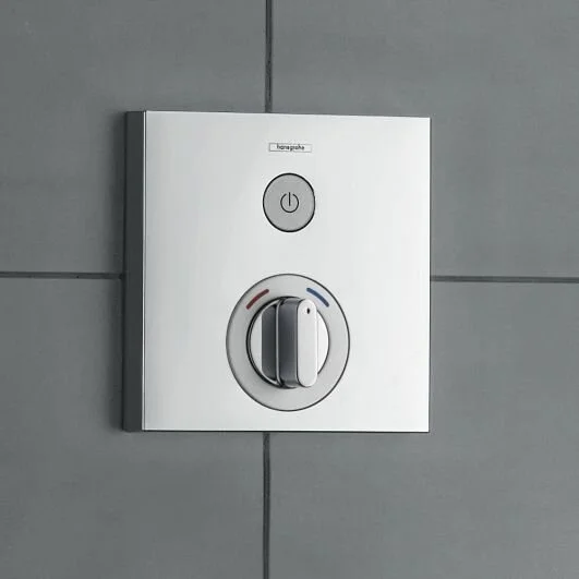 Смеситель для душа Hansgrohe ShowerSelect хром, современные, hi-tech - фото 3
