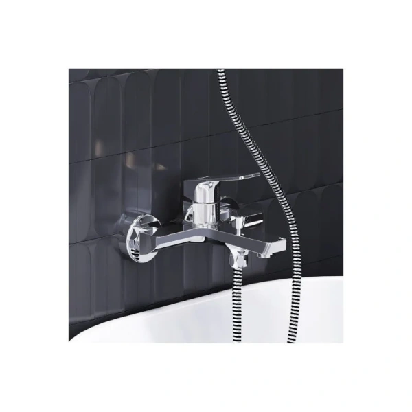 Смеситель для ванны Damixa Merkur 401000 латунь - фото 3