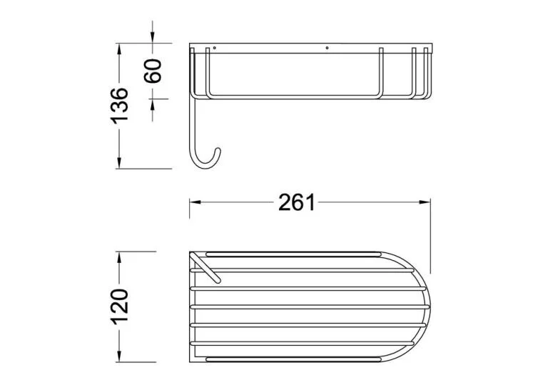 Полка Timo Nelson антик 160080/02, классические, ретро - фото 2
