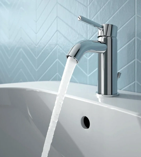 Смеситель для раковины Ideal Standard Ceraline хром, современные, hi-tech - фото 3