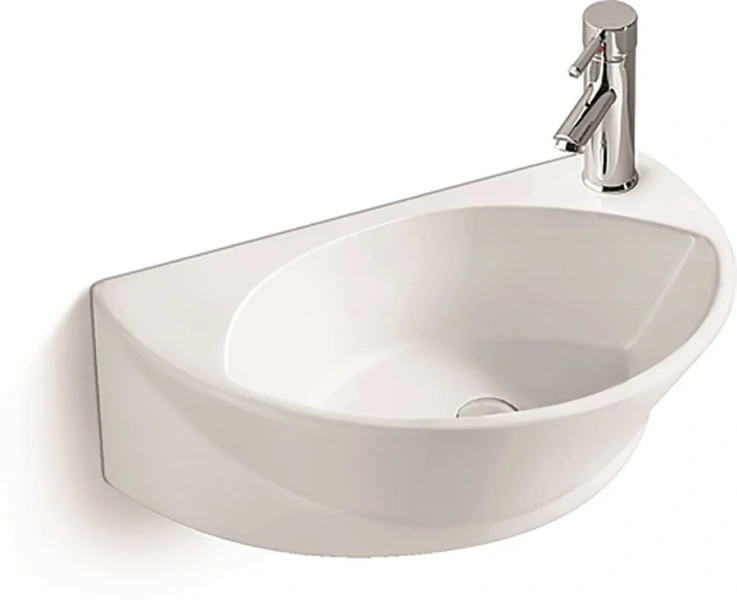 Раковина SantiLine 41 см керамическая - фото 1