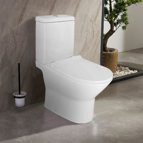 Унитаз компакт Azario Mons белый, фаянс, керамика - фото 9