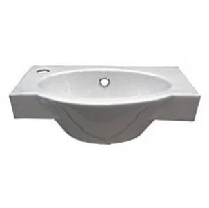 Раковина Santek Форум 45 см белая, прямоугольной формы - фото 5