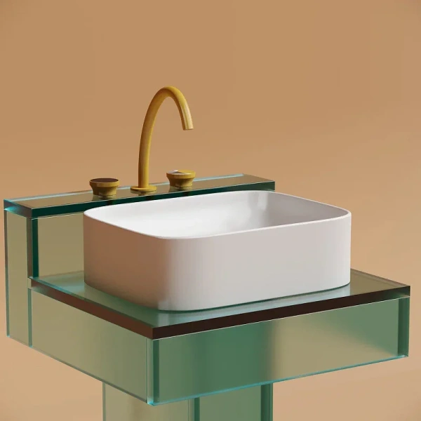 Раковина Ceramica Nova Element 50 см белая матовая, из санфарфора - фото 7