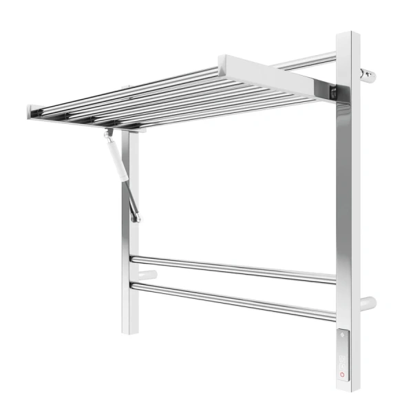 Полотенцесушитель электрический Terminus Горизонт П8 600х600 с полкой - фото 1