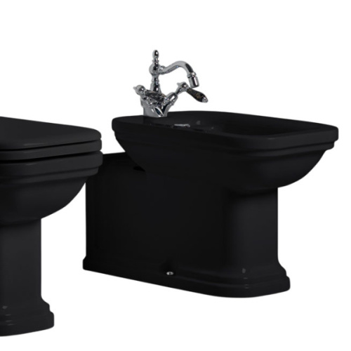 Биде напольное Kerasan Waldorf черное - фото 1