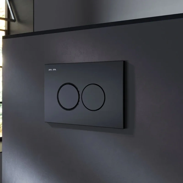 Инсталляция для унитаза Am.Pm MasterFit с кнопкой черной матовой, для унитаза index_1 - фото 9