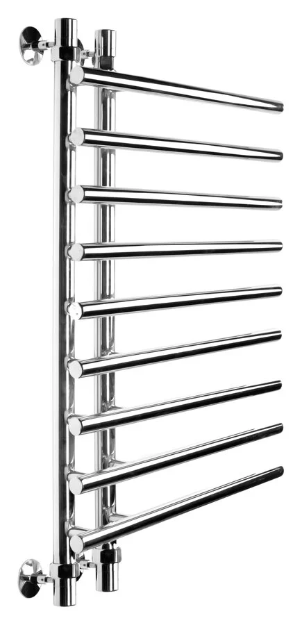 Полотенцесушитель водяной Ника Bamboo 80x70 см хром - фото 2