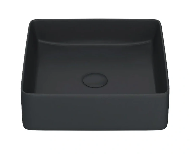 Раковина IDDIS Slide 36 см черная матовая, накладные (на столешницу), пристенные - фото 3