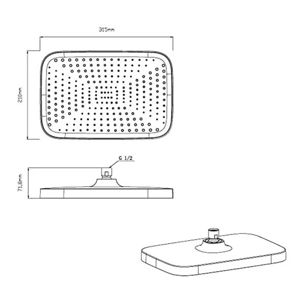 Душевой комплект Vincea черный, черные index_1 - фото 8