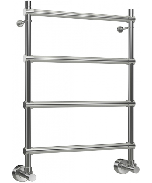 Полотенцесушитель водяной Margaroli Sole 442, 4 секции  матовый никель - фото 1
