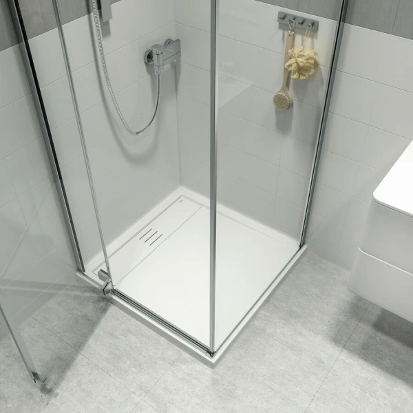 Душевой поддон IDDIS Bild 90х90 см квадратный, акриловые - фото 5