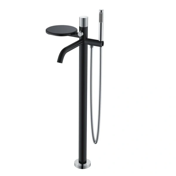 Смеситель для ванны Boheme Stick графит матовый - фото 4