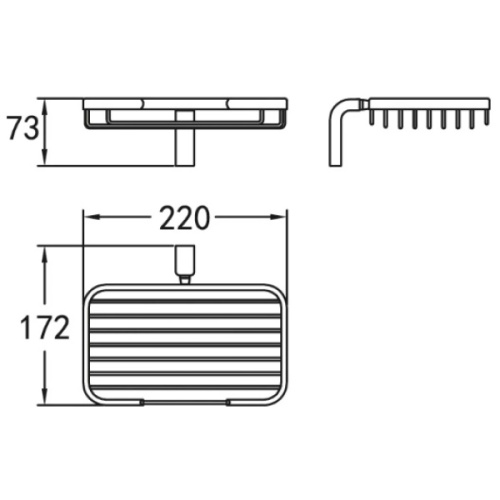 Мыльница для ванной Art&Max Ultima AM-8931 - фото 2