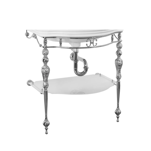 Консоль для раковины Migliore Bella золото - фото 3