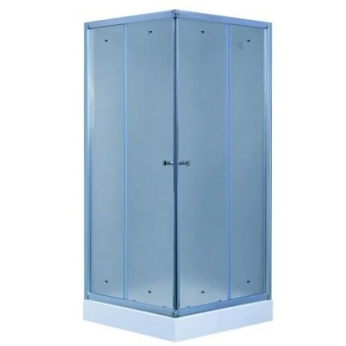 Душевой уголок Timo Viva Lux TL-9002 Fabric 90х90х200 см - фото 1