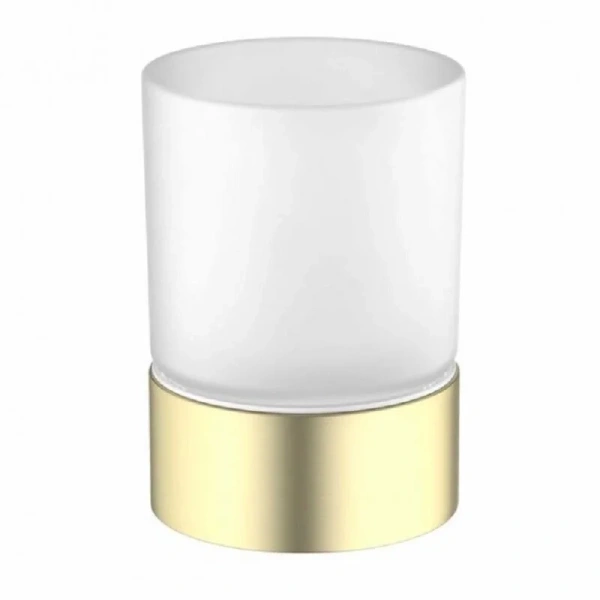 Стакан для ванной Timo Saona золото матовое - фото 1