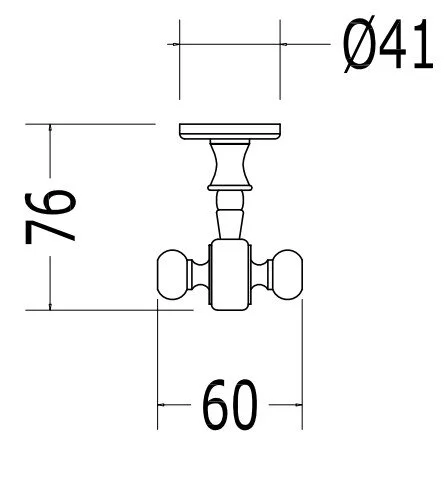 Крючок для ванной Devon&Devon First Class DD33330 - фото 3