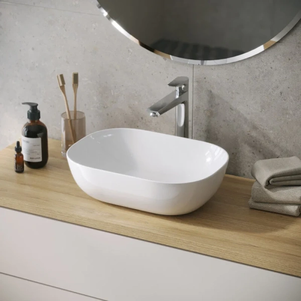 Раковина Grossman Style 46 см белая - фото 3