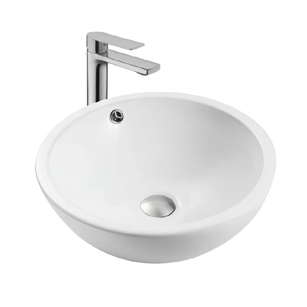 Раковина Акватек 44 см белая матовая - фото 3