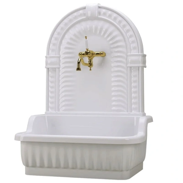 Раковина напольная Migliore Olivia хром - фото 4