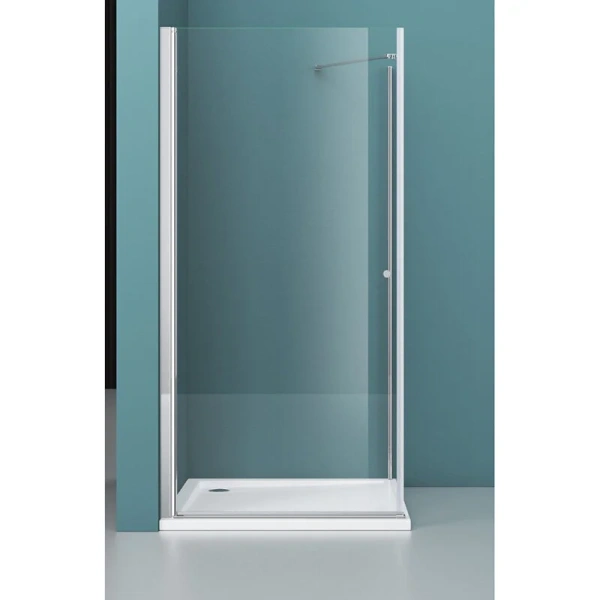 Душевой уголок BelBagno Etna 100х100 см с прозрачным стеклом - фото 1