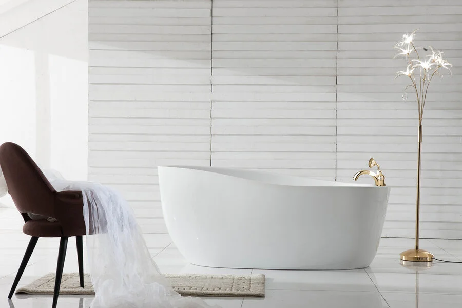 Ванна акриловая BelBagno 175х80 см отдельностоящая