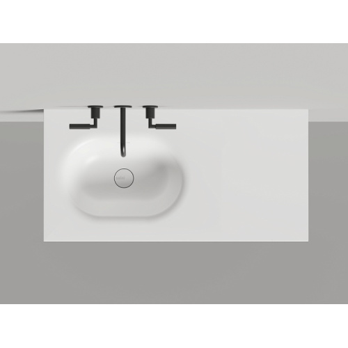 Раковина Salini Onda Flow Oval 200 см покраска по RAL полностью - фото 1