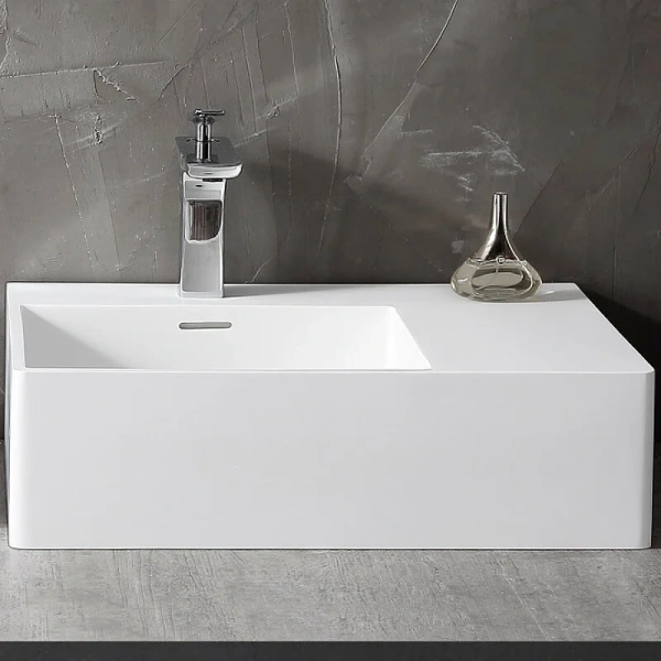 Раковина Abber Stein 56 см правосторонняя - фото 1