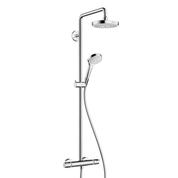 Душевая стойка Hansgrohe Croma Select S белый/хром - фото 1