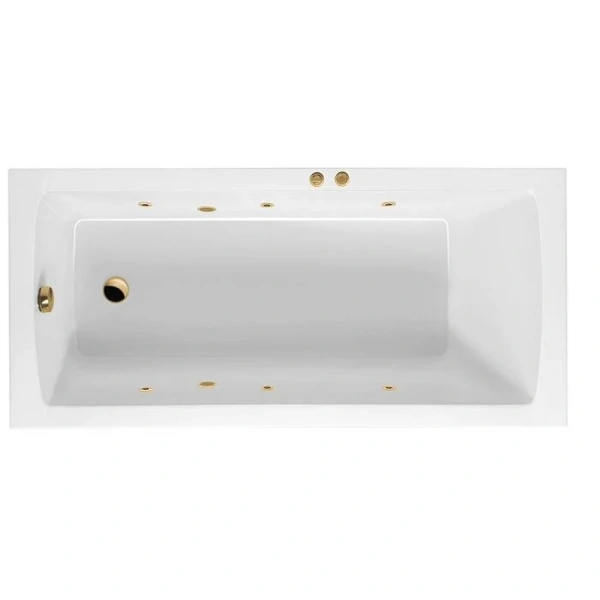 Ванна гидромассажная Excellent Aquaria Soft 150 x 70 см, белый/золото, WAEX.AQU15.SOFT.GL - фото 1