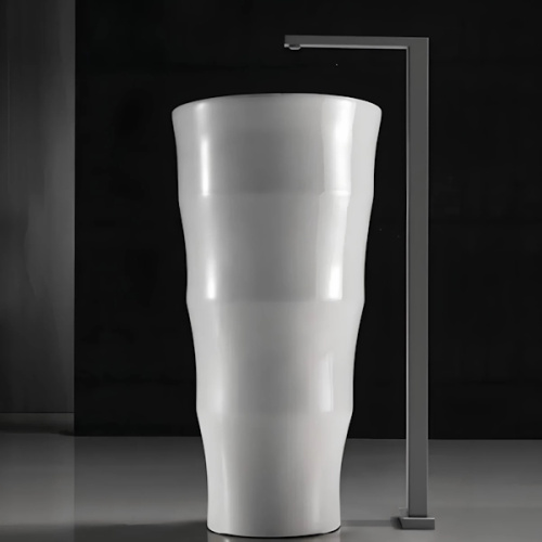 Раковина напольная Ceruttispa Alessia 42 см белая - фото 3