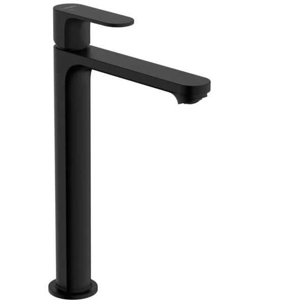 Смеситель для раковины Hansgrohe Rebris матовый черный - фото 1