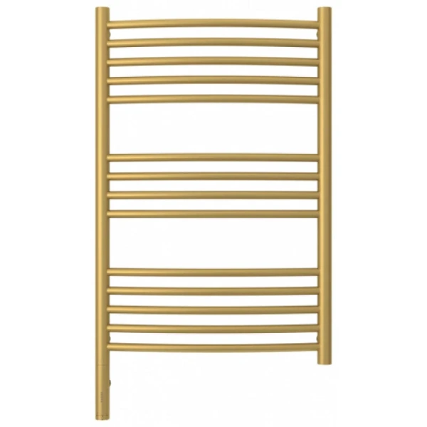 Полотенцесушитель электрический Сунержа Богема 3.0 50х80 см левый золотой шелк - фото 3