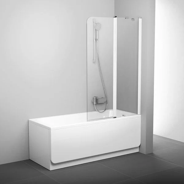 Шторка для ванны Ravak Chrome CVS2 100х150 см правая профиль белый, современные, hi-tech - фото 4