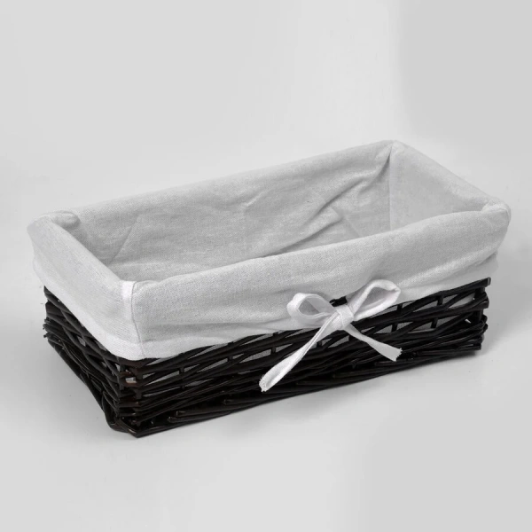 Корзина для белья WasserKRAFT Lossa плетеная - фото 3