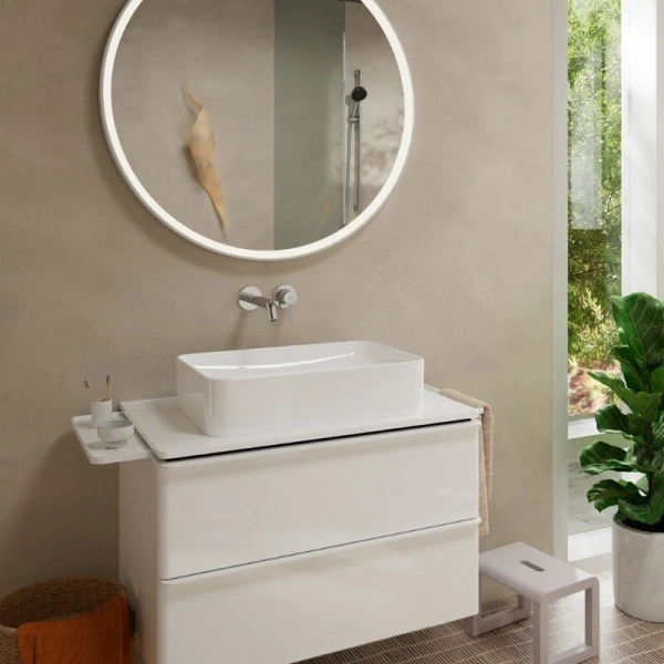 Смеситель для раковины Hansgrohe Tecturis S хром - фото 3