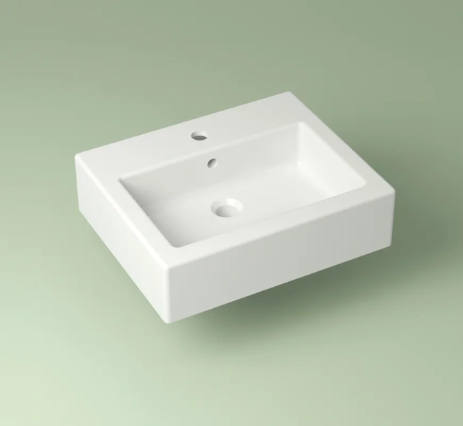 Раковина Lavinia Boho Bathroom Sink 50 см белая - фото 4