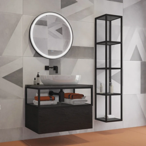 Зеркало с подсветкой Cezares Cadro 60 см круглое, круглой формы - фото 6