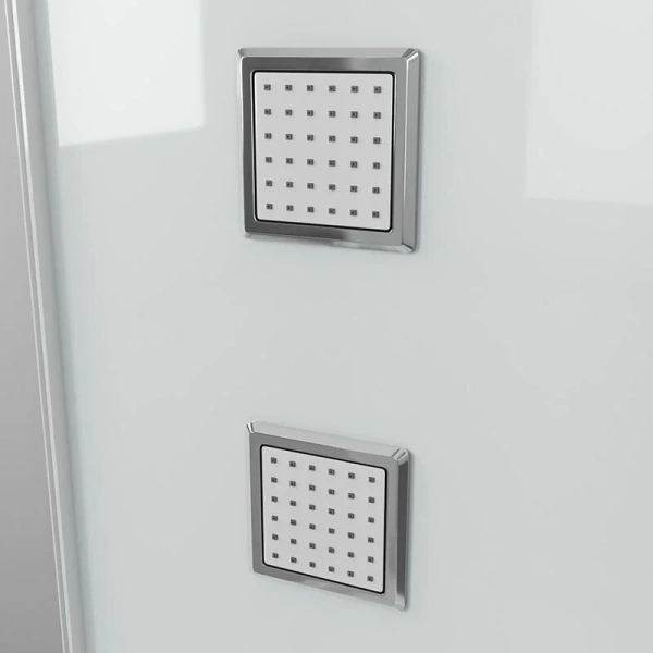 Душевая кабина Grossman GR 90x90 см низкий поддон, стеклянные, прозрачные - фото 7