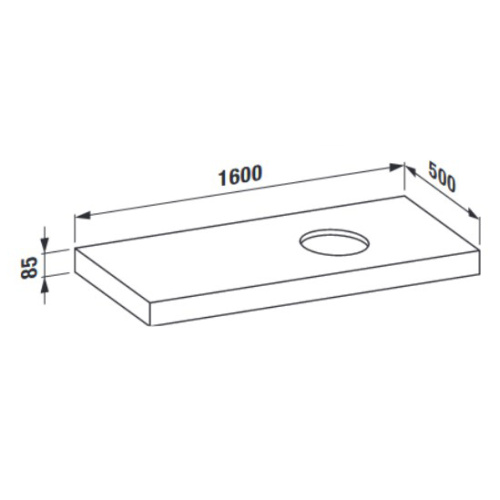 Схема, накладные (на столешницу) - фото 2
