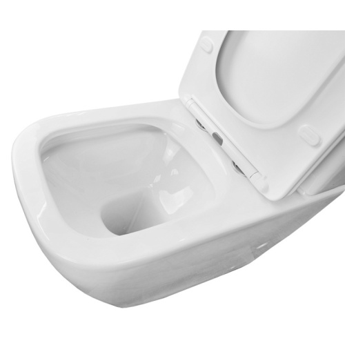 Унитаз компакт Azario Avero безободковый, безободковые, сиденье с микролифтом , с антивсплеском, компакт, низкие - фото 5