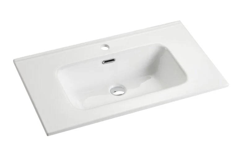 Раковина GID Integrado 9090s 91 см белая - фото 1