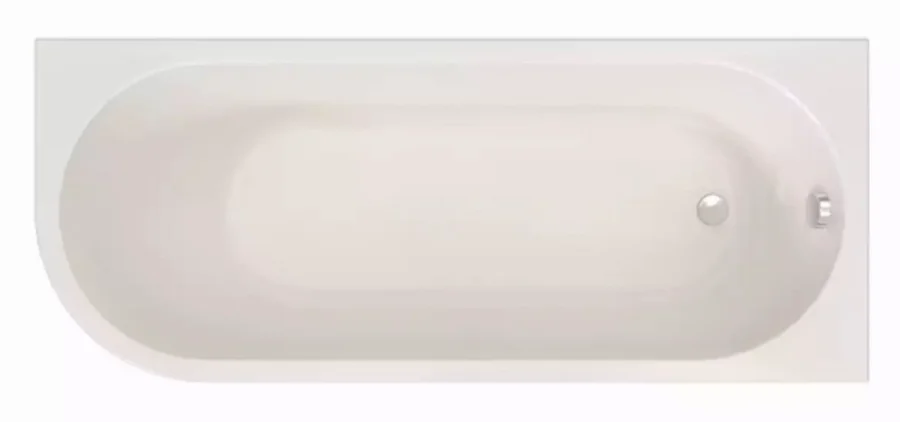 Акриловая ванна Радомир Вальс 3/4 1-01-2-1-1-338К/1-01-2-2-1-338К, 170 x 70 см, L/R, каркас, фронтально-торцевая панель, сифон, слив-перелив автомат в комплекте, белая - фото 2