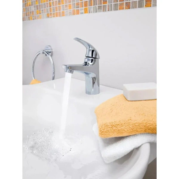 Смеситель для раковины Grohe BauCurve хром - фото 3