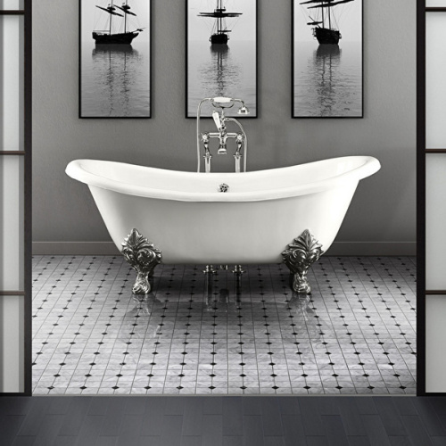 Ванна чугунная Devon&Devon Cherie - фото 4