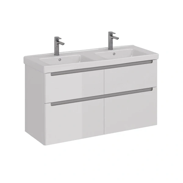 Тумба с раковиной Lemark Buno LM04B125T 125 см 4 ящика