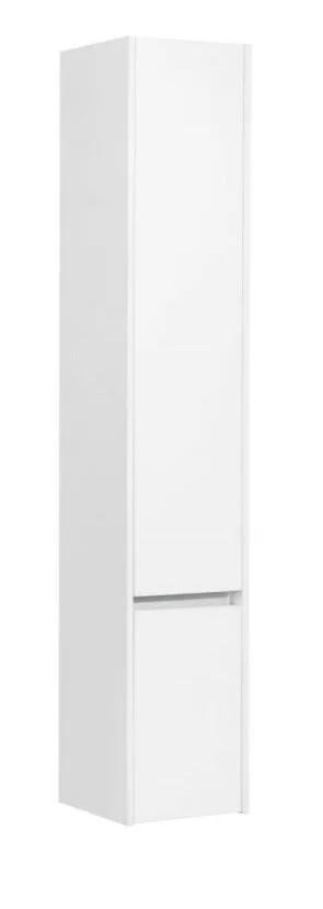 Шкаф-пенал подвесной Акватон Стоун 30 см белый, левый, 30 см - фото 3