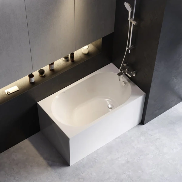 Ванна акриловая Am.Pm X-Joy 120х70 см белая - фото 3